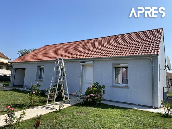 renovation facade après